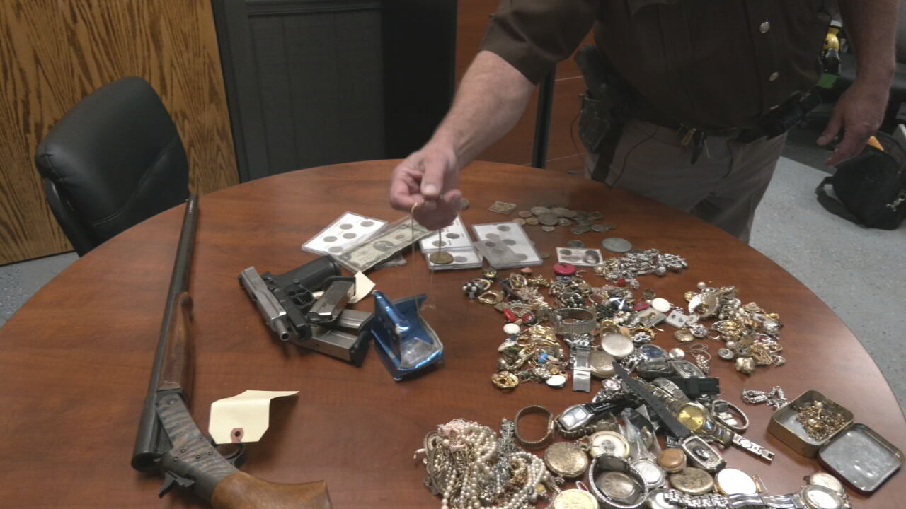 Items that will be auctioned off by Scott County Sheriff's Office